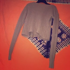 Cropped sweater